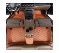 ATGCBCAUF Alfombrillas Impermeables para SsangYong para Actyon 2005-2019 Alfombras Interiores Alfombrillas para El Suelo Coche Personalizadas Cobertura Total Alfombrillas A Medida(Marrón)