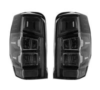 ATGCBCAUF Conjunto De Luces Traseras LED para Mitsubishi L200 para Triton 2019 2020 con Bombilla Y Arnés De Cableado Izquierda Y Derecha(Black-Pair)