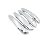 ATGCBCAUF Cubierta De Manija De Puerta De Coche Protector Embellecedor LHD Para Citroen C4 Para Cactus 2014-2023 Manija De Puerta Exterior(Metallic Silver 4pcs)