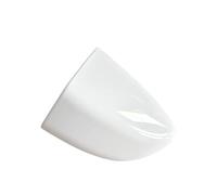 ATGCBCAUF Cubierta Manija Cerradura Puerta Delantera Izquierda Y Derecha Para VW Para Passat B6 B7 R36 2006-2011 CC 2009-2017 LHD Manija De Puerta Exterior(LB9A Candy White,izquierda)