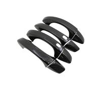 ATGCBCAUF Cubiertas Protectoras Para Manija De Puerta Exterior De Coche Para Skoda Para Octavia 5E MK3 2012-2019 Manija De Puerta Exterior(A 4Handle 2 Buttons)
