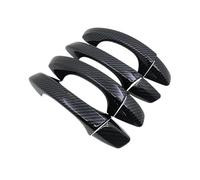 ATGCBCAUF Cubiertas Protectoras Para Manija De Puerta Exterior De Coche Para Skoda Para Octavia 5E MK3 2012-2019 Manija De Puerta Exterior(A 4Handle No Keyhole)