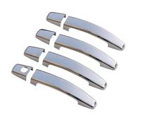 ATGCBCAUF Embellecedor Cromado Para Manija De Puerta De Coche De 4 Puertas Acero Inoxidable Para Vauxhall Para Opel Para CORSA D E 2006-2018 Manija De Puerta Exterior