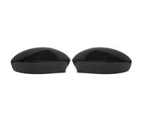 ATGCBCAUF Espejos Retrovisores Cubiertas Cubierta De Espejo Retrovisor Lateral para F&iat 500 2007-2021 Tapa De ala Carcasa Espejo Retrovisor Exterior De Puerta, Reemplazo De Moldura(Gloss Black)