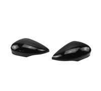 ATGCBCAUF Espejos Retrovisores Cubiertas Cubierta del Espejo Retrovisor Lateral para F&ORD para Fiesta MK7 2008 2009 2010-2017 Reemplazo De Tapas De Espejos(Black)