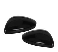 ATGCBCAUF Espejos Retrovisores Cubiertas para Citroën C3 2016 2017 2018 2019 2020 2021 2022 2023 Carcasa del Espejo Retrovisor De La Puerta, Carcasa del Espejo Retrovisor Lateral(2xGlossy Black)