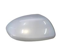 ATGCBCAUF Espejos Retrovisores Cubiertas para Mazda 2 DEMIO 2007-2014 Tapa De La Carcasa del Espejo Retrovisor Decoración del Portón Trasero(R White)