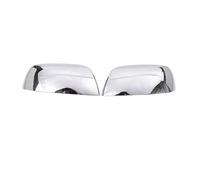 ATGCBCAUF Espejos Retrovisores Cubiertas para Toyota para Tundra para Sequoia 2008-2020 Cubierta De Espejo Retrovisor Lateral, Pegatina para Tapa De ala Moldura Exterior La Puerta(Plata)
