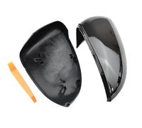 ATGCBCAUF Espejos Retrovisores Cubiertas para VW para Golf 7 Mk7 7.5 GTD GTI para T&Ouran 2012-2020 Tapas para Espejos Laterales 2 Piezas De Tapas para Espejo Retrovisor(Bright Black)