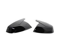 ATGCBCAUF Espejos Retrovisores Cubiertas Reemplazo De Cubierta De Espejo Lateral Negro Estilo ABT para Q5 Q5L SQ5 Q7 SQ7 FY 4M 45 50 55 60 TDI TFSI S Line Sline 2016-2020