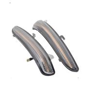 ATGCBCAUF Frecce Parafango Luces Intermitentes Espejo Lateral LED Dinámicas Lámparas De Señal De Giro 2 Uds. Para Citroen C3 C4 Cactus 2016-2021 (Crystal Lens)
