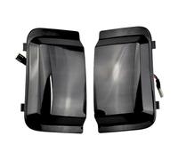 ATGCBCAUF Frecce Parafango Para CITROEN Para JUMPER RELAY 2 Uds Luz LED De Espejo De Señal De Giro Dinámica Para Coche 2006-2019 (Black)