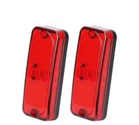 ATGCBCAUF Frecce Parafango Para Remolque Para Camión Caravana 2/4 Uds Lámpara Marcador Separación Lateral Luces Advertencia LED Lámpara Posición Lateral Rojo Amarillo 12V- 24V (2pcs Red)
