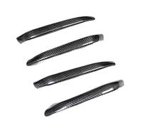 ATGCBCAUF Funda Manija Para Puerta Coche Manija De Puerta Exterior De Fibra De Carbono Seca Para Porsche Para Cayenne 2018 En Adelante Con Y Sin Orificios(Without holes)