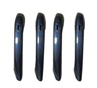 ATGCBCAUF Funda Manija Para Puerta Coche Manija De Puerta Exterior De Fibra De Carbono Seca Para Porsche Para Cayenne 2018 En Adelante Con Y Sin Orificios(With holes)