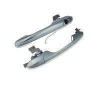 ATGCBCAUF Funda Manija Para Puerta Coche Manilla Puerta Lateral Izquierda Del Conductor Y Derecha Del Acompañante Con Cromado 735592028 735451696 Para Fiat 500 2007-2020(A pair)