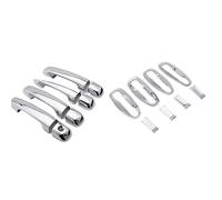 ATGCBCAUF Funda Manija Para Puerta Coche Para Land Cruiser Para Prado 150 LC150 FJ150 2010 2012 2014 2015 ABS Cromos Para Las Manillas De Las Puertas Del Coche(Handle and Door bowl)