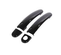 ATGCBCAUF Funda Manija Para Puerta Coche Para SEAT Para Ibiza 6J Mk4 6L Mk3 FR Para Cupra 2004-2016 - Cubiertas Adhesivas Para Manijas De Puerta En Cromo Negro Brillante(Model 6)