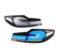 ATGCBCAUF Luces Traseras LED con Intermitentes Secuenciales Y Animación Azul para B&MW G30 F90 M5 Serie 5 2017 2018 2019 2020