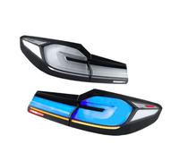 ATGCBCAUF Luces Traseras LED con Señal De Giro Secuencial para B&MW G30 F90 M5 Serie 5 2017 2018 2019 2020 Conjunto De Luces Traseras con Animación Azul