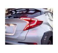 ATGCBCAUF Luces Traseras LED De Estilo De Coche para Toyota para CHR 2017 2018 Faros Antiniebla Luces Traseras DRL Luces De Freno Y Estacionamiento(Red)