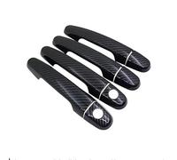 ATGCBCAUF Manija De Puerta Cromada Fibra Carbono Para Citroën C3 Aircross 2021 2020 2019 2018 Y 2017 Con Protección Contra Rayones (Fibra de carbon)