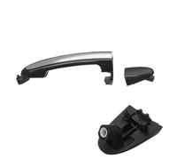 ATGCBCAUF Manija Exterior Negra Para Puerta Delantera Trasera Izquierda Y Derecha Para Hyundai Para Santa Fe 2007 2008 2009 2010 2011 2012 Manija De Puerta Exterior(Front right)