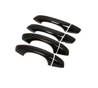 ATGCBCAUF Molduras Protectoras Cubiertas Para Manetas De Puerta Exterior En Negro Brillante Para SEAT Para Leon MK3 3 5F 2013-2019 Manija De Puerta Exterior(4Handle No Keyhole)