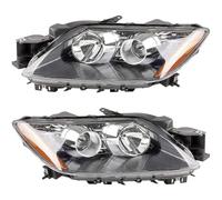 ATGCBCAUF Montaje Faros para Mazda CX-7 CX7 2007-2014 1 Par De Faros Delanteros para Parachoques Delanteros Faros Delanteros Conjunto De Faros Delanteros