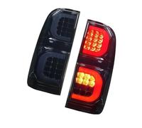 ATGCBCAUF Par De Luces Traseras LED para Hilux para Vigo 2005-2015 Conjunto De Luces Traseras Luz De Marcha Atrás Freno Luz De Giro Ámbar