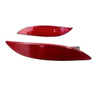 ATGCBCAUF Par Lentes Reflectoras Parachoques Trasero para R&enault para Megane MK3 para Fluence 2008-2013 Color Rojo Izquierda Derecha 265650004R 265600004R
