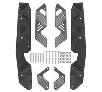 ATGCBCAUF para ADV160 2022 2023 2024 2025 Antideslizante Pedal Reposapiés Estribo Escalón Piso Tablas Clavijas Placa Accesorios (Titanium)
