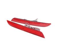 ATGCBCAUF para B&MW Serie 3 4 F30 F31 2 Reflectores LED De Parachoques Trasero con Lente Roja Luz De Freno Y Freno