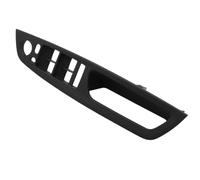 ATGCBCAUF para B&MW X5 X6 E70 E71 E72 2007-2014 LHD RHD Interior Puerta Tirador Reposabrazos Panel Embellecedor Cubierta Reemplazo Manija de IA Puerta Interior del Coche(RHD Black)