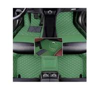 ATGCBCAUF para F&ORD para Ecosport 2013-2017 Alfombrilla Piso Interior Personalizada Alfombra Cuero Alfombrilla Piso Automóvil Almohadillas Pie Impermeables Alfombrillas A Medida(Verde)