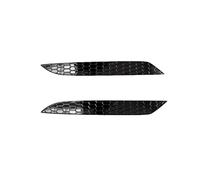 ATGCBCAUF para Golf 7.5 MK7.5 2 Unidades De Pegatinas para Faros Antiniebla Traseros Diseño De Panal Reflectores para Parachoques Trasero