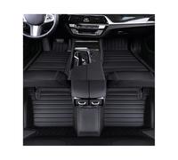 ATGCBCAUF para Jeep para Cherokee 2014-2022 Alfombrillas De Coche con Rayas Personalizadas Alfombras Interiores para Coche Alfombrillas Impermeables Alfombrillas A Medida(All Black,2014-2017)