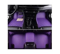 ATGCBCAUF para Land Rover para Range Rover para Evoque 2012-2015 Alfombrillas Piso Coche Personalizadas Alfombra Cuero Alfombrilla Interior Automóvil Alfombra(Purple)