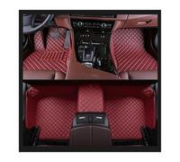 ATGCBCAUF para Mazda 3 para Axela 2004-2023 Alfombrillas Piso para Automóvil Personalizadas Almohadillas Cuero para Pies Alfombrillas Impermeables Alfombras Alfombrillas A Medida(Claret,2014-2019)