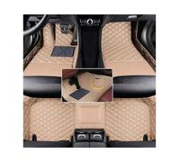 ATGCBCAUF para Mazda CX5 2017 2018 2019 2020 2021 Alfombrillas De Cuero Personalizadas para El Suelo del Coche Almohadillas Impermeables para Los Pies Alfombrillas A Medida(Beige)