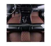 ATGCBCAUF para Mitsubishi ASX 2013 2014 2015 2016 2017 2018 2019 Alfombrillas Cuero Piso del Automóvil Alfombrillas Impermeables Alfombrilla Interior Piso Alfombrillas A Medida(Dark Brown)