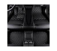 ATGCBCAUF para Mitsubishi para Eclipse Cross 2017-2022 Alfombrillas Cuero PU Personalizadas Piso Automóvil Alfombrillas Impermeables Automóvil Alfombras Alfombrillas A Medida(All Black,2017-2020)