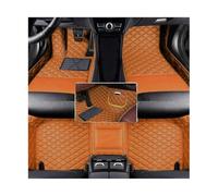 ATGCBCAUF para Peugeot 206 2004 2005 2006 2007 2008 Alfombrillas Cuero Personalizadas Suelo Coche Alfombrillas Interior Coche Alfombrillas Impermeables Alfombrillas A Medida(Marrón)