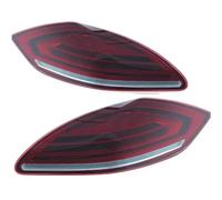 ATGCBCAUF para Porsche para Panamera 2010 2011 2012 2013 Conjunto De Luces Traseras LED para Automóvil con Luz De Señal De Giro Secuencial(Red)