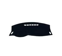 ATGCBCAUF para R&enault para Clio 5 2018-2025 Cubierta del Salpicadero del Coche Protector De La Consola Central Alfombra Dashmat Parasol Alfombrilla para Salpicadero De Coche(Negro,Izquierda)