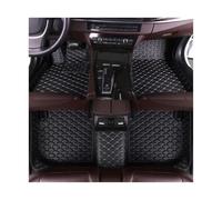 ATGCBCAUF para Volvo V70 2000 2001 2002 2003 2004 Almohadillas Impermeables Los Pies Alfombrillas Cuero Personalizadas Juego Completo Alfombrillas Suelo Coche Alfombrillas A Medida(Black White)