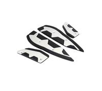 ATGCBCAUF Reposapiés De La Motocicleta Pedales Placa Pedales Almohadillas para Yamaha X-MAX125 X-MAX250 X-MAX300 X-MAX400 2017-2022