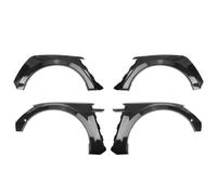 ATGCBCAUF Rueda De Automóvil Ceja Embellecedores de Guardabarros de Rueda para B&MW Serie 3 G20 G28 330i M340i M-Sport 2019-2022 con Arcos Anchos Paso De Rueda De Coche(Black)