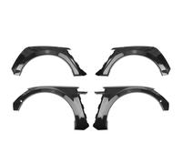 ATGCBCAUF Rueda De Automóvil Ceja para B&MW Serie 3 G20 G28 330i M340i M-Sport 2019-2022 Embellecedor De Guardabarros, Arcos Anchos Cubierta De Guardabarros Paso De Rueda De Coche(Black)