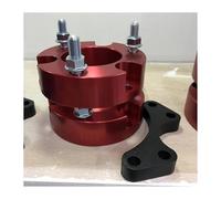 ATGCBCAUF Separadores Doble Centrado para Isuzu D-MAX 2012-2019 1 Par Kit De Elevación Delantera Y Trasera 1"-2" Espaciador Amortiguador Azul Car Tuning Espaciador Amortiguador(Red 25mm)